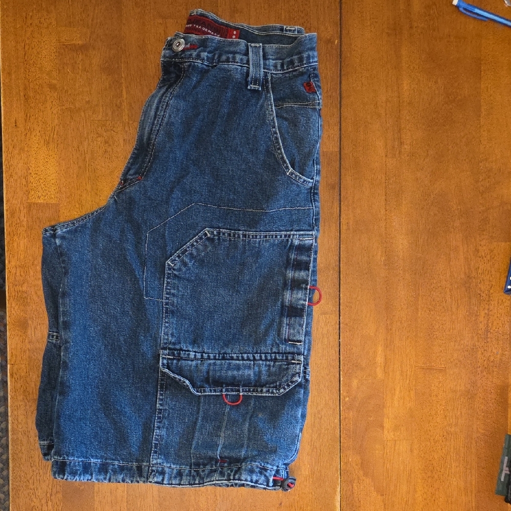 JNCO Denim Cargo Shorts